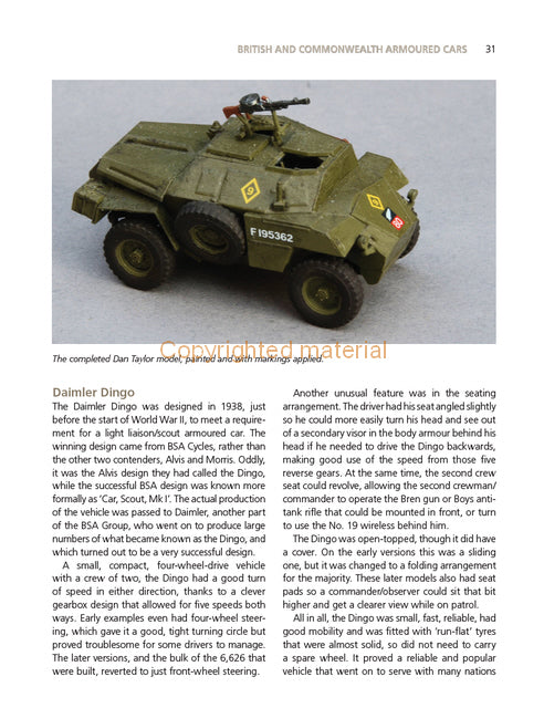 Modelling Armoured Cars of World War II