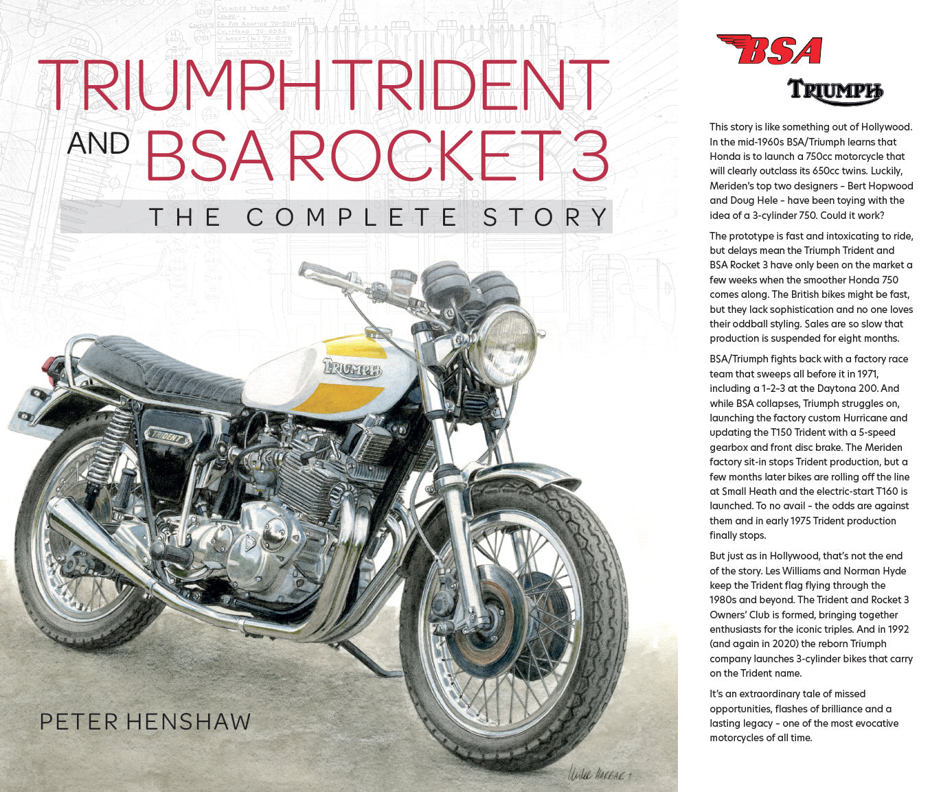 Triumph Trident and BSA Rocket 3