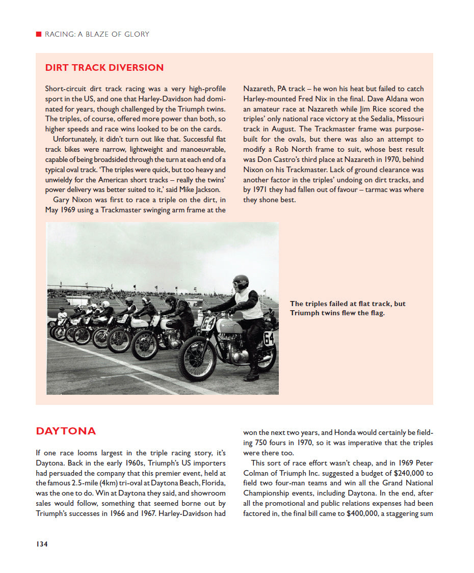 Triumph Trident and BSA Rocket 3