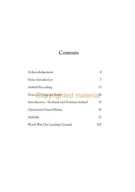 The Military Airfields of Britain: Scotland and Northern Ireland