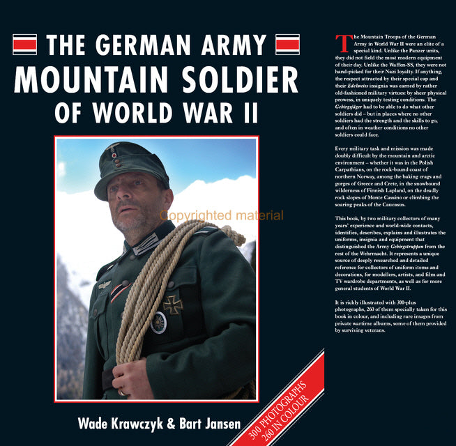 The German Army Mountain Soldier of World War II