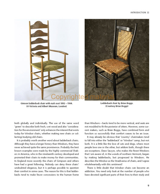 Windsor Chairmaking