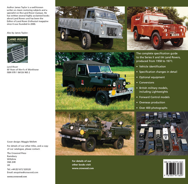 Land Rover Series II and IIA Specification Guide