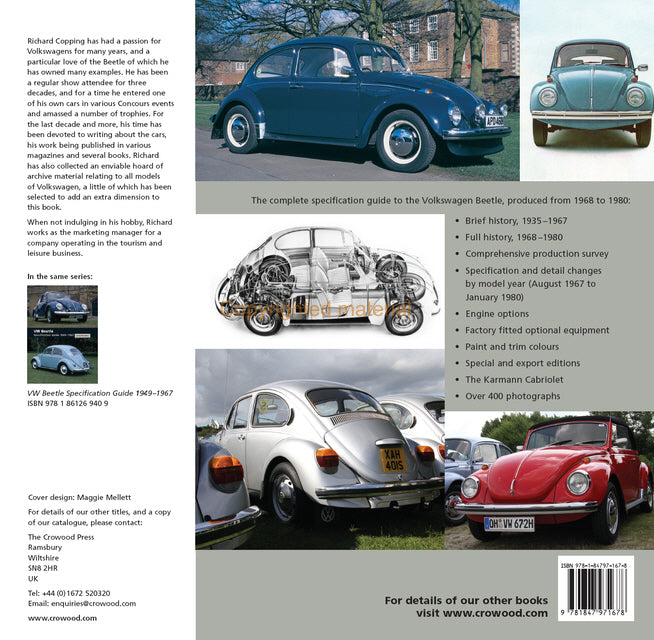 VW Beetle Specification Guide 1968-1980