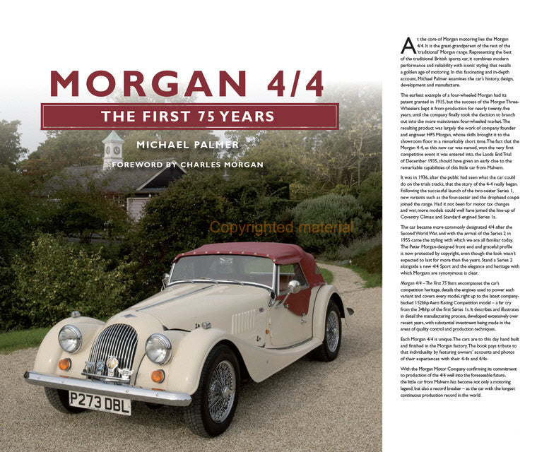 Morgan 4/4: The First 75 Years