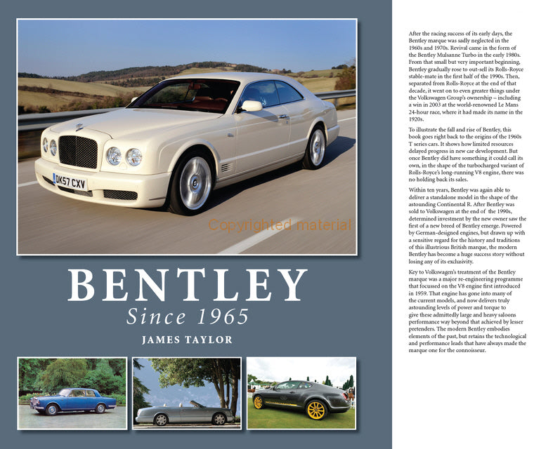 Bentley Since 1965