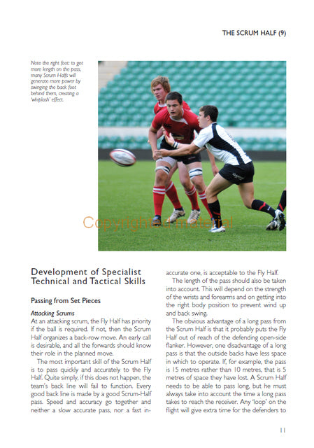Rugby Union Threequarter Play