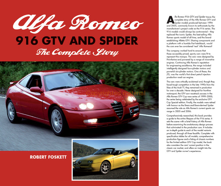 Alfa Romeo 916 GTV and Spider