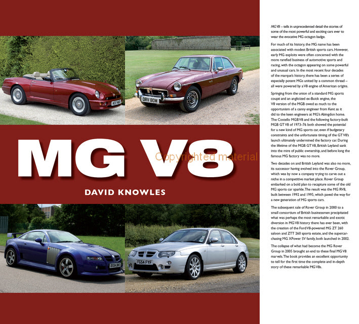 MG V8