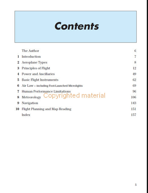 Microlight Pilot&#39;s Handbook - 8th Edition