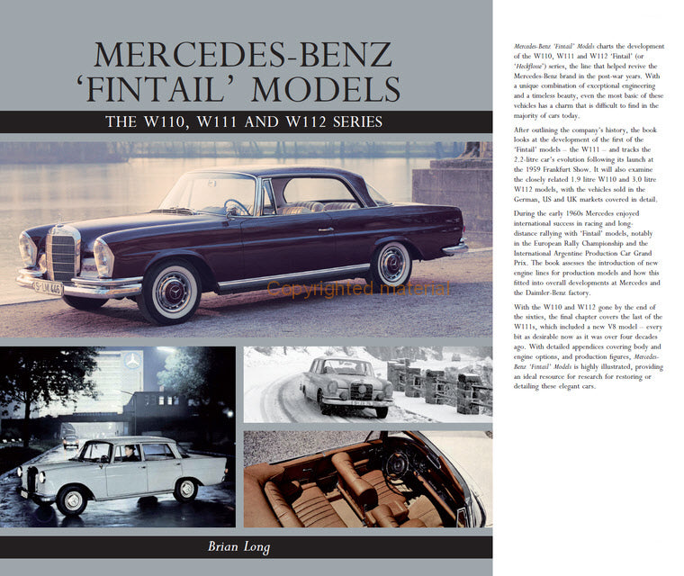 Mercedes-Benz 'Fintail' Models