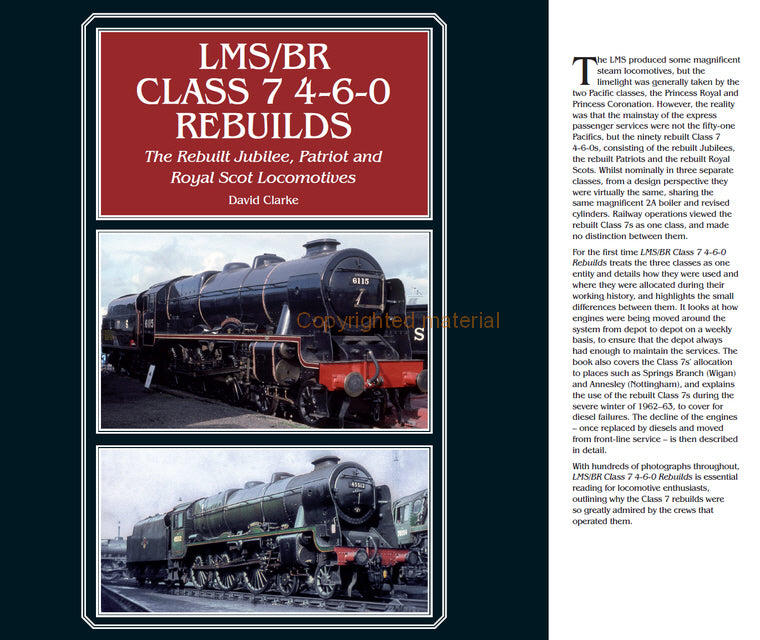 LMS/BR Class 7 4-6-0 Rebuilds