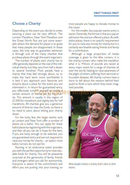 The Marathon and Half Marathon