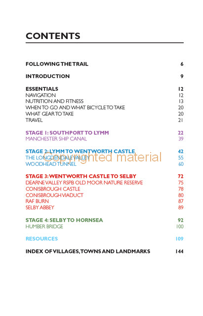 Cycling the Trans Pennine Trail