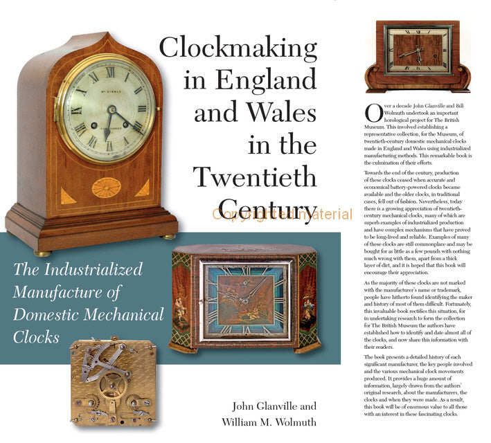 Clockmaking in England and Wales in the Twentieth Century