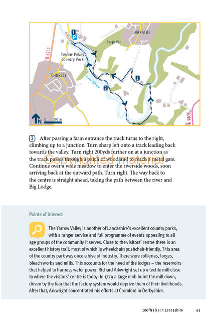 100 Walks in Lancashire