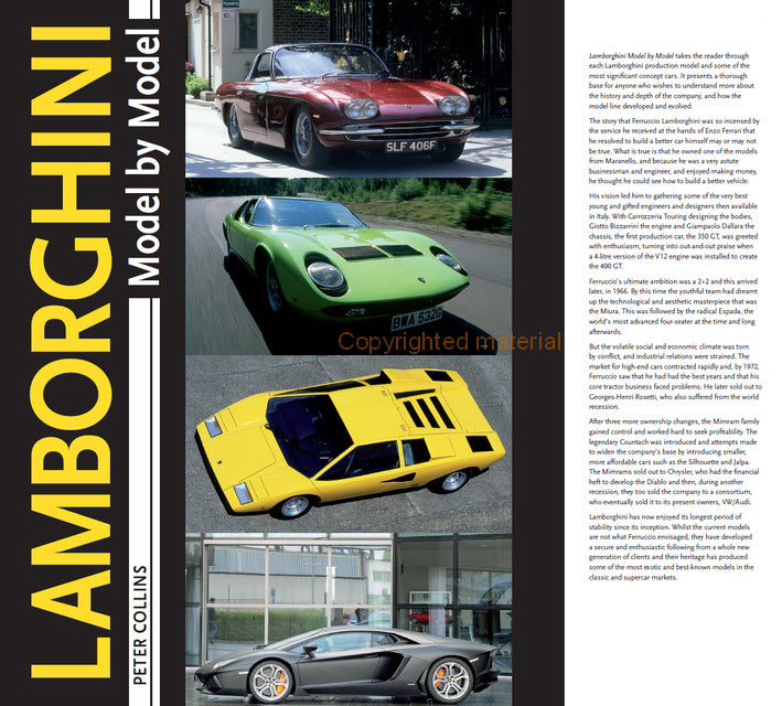Lamborghini Model by Model
