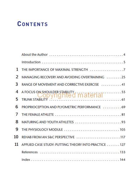 Injury Prevention and Rehabilitation in Sport