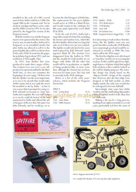 Sixty Years of Airfix Models