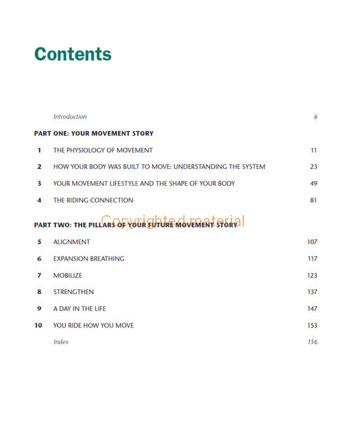 Biomechanics for the Equestrian