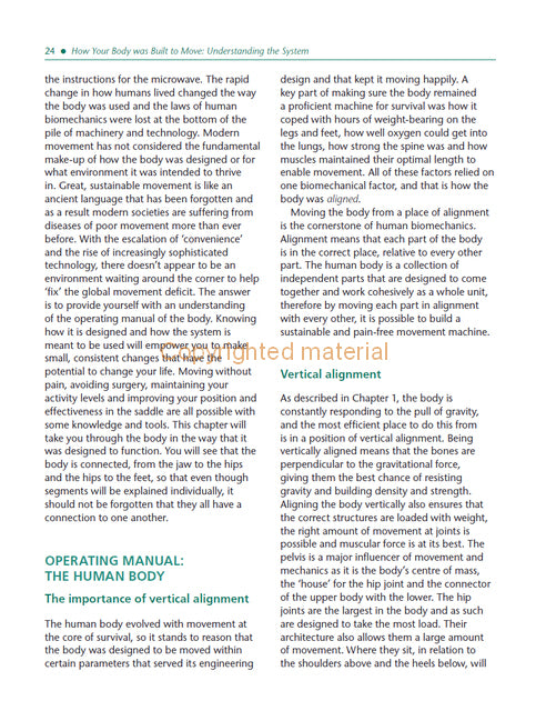 Biomechanics for the Equestrian