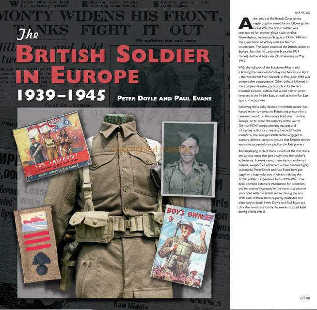 The British Soldier in Europe 1939-45