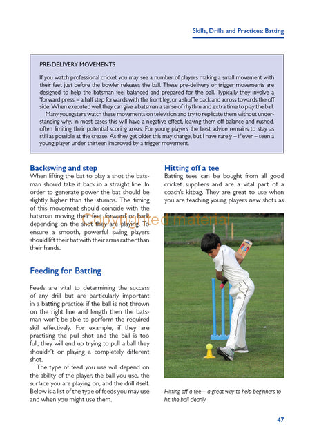 Coaching Youth Cricket