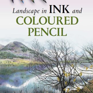 Landscape in Ink and Coloured Pencil  (Ebook)