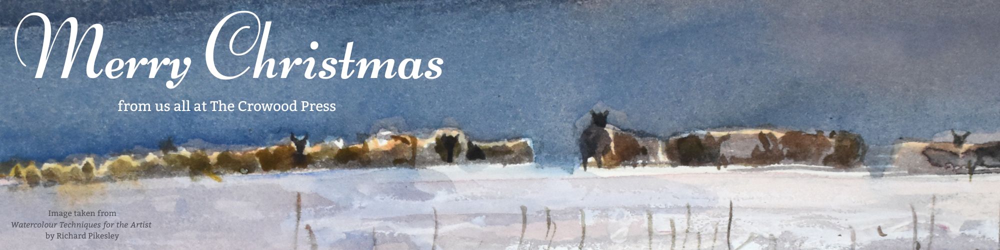 Merry Christmas from us all at The Crowood Press