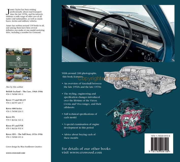 Vauxhall Cars of the 1960s and 1970s | The Crowood Press