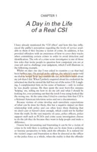 The Real CSI The Real CSI