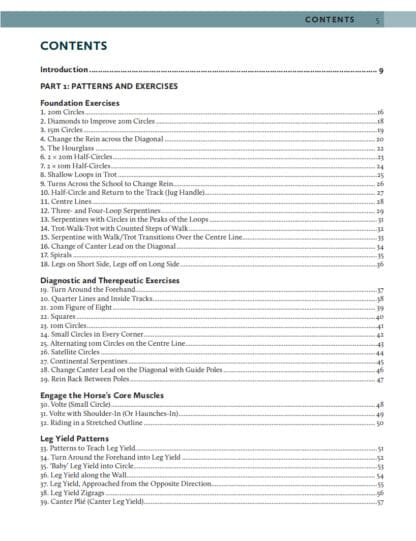 100+ School Exercises for Dressage