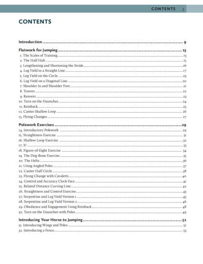 100 Exercises for Showjumping