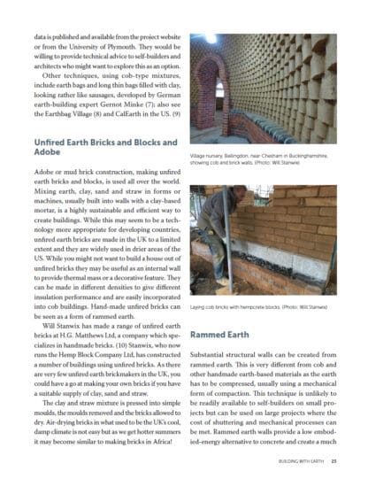 Natural Building Techniques