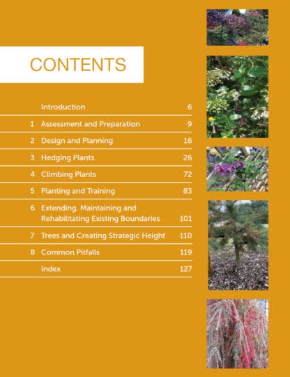 Gardener’s Guide to Hedges and Living Boundaries