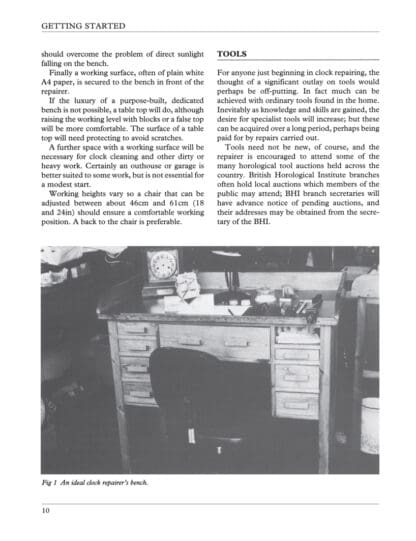 The Clock Repairer’s Manual