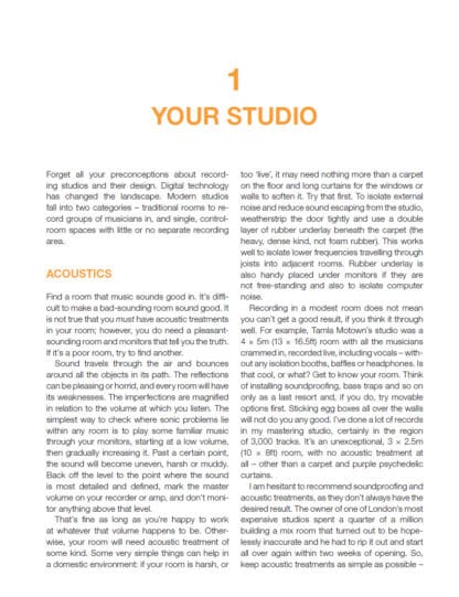 The Analogue Approach to Digital Recording and Mixing