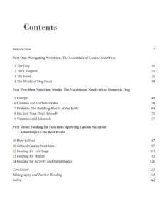 Canine Nutrition Canine Nutrition