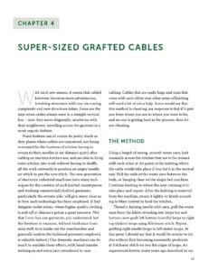 Machine Knitting Techniques: Cables Machine Knitting Techniques: Cables