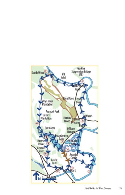 100 Walks in West Sussex