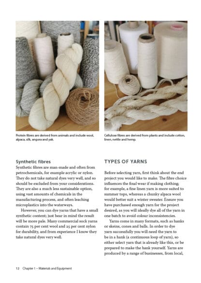 Dyeing Yarn Naturally