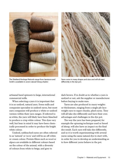 Dyeing Yarn Naturally