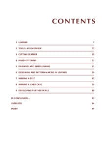 The Artisan’s Guide to Leatherwork