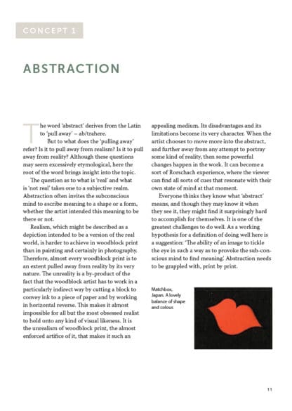 Twenty Concepts in Woodblock Printing