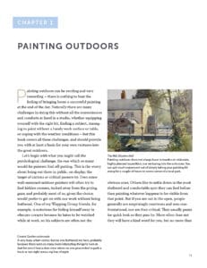 Painting Watercolour Outdoors Painting Watercolour Outdoors