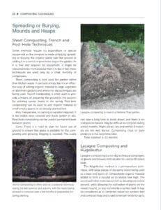 Composting Techniques Composting Techniques