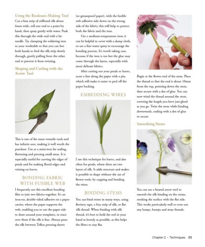 Making Silk Flowers