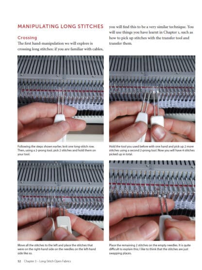 Machine Knitting Techniques: Lace and Open Fabrics