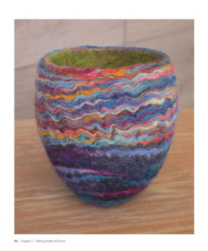 Three-dimensional Wet Felting