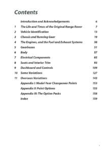 Range Rover Specification Guide Range Rover Specification Guide